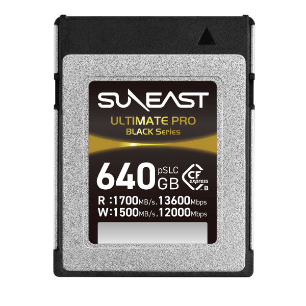 SUNEAST CFexpress Type B 640GB BLACK Series (Up to 1700MB/s)
