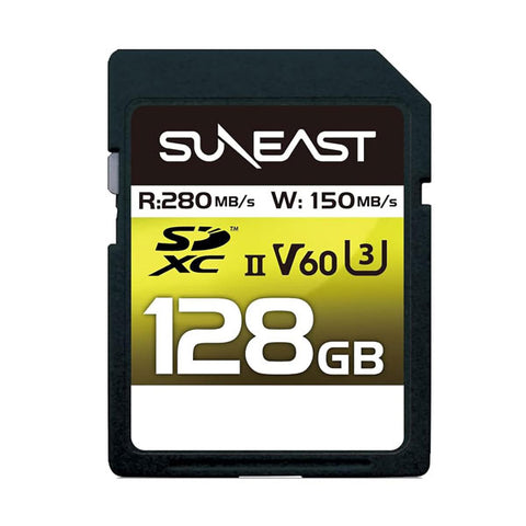 SD V60 UltimatePro SE-FS2128G26W1F U3 V60 UHSII R280 W150 mbps