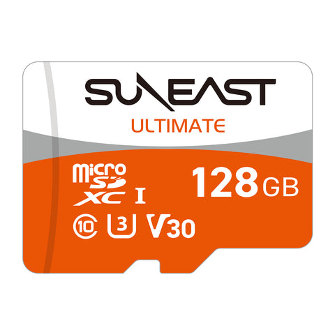 Suneast V30 Orange Series 128GB Micro SD