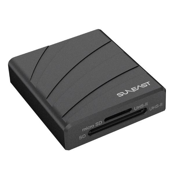 SUNEAST Dual Slot Card Reader SD + microSD
