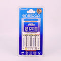 Eneloop 4-Pack AA 2000mAh + LED Charger