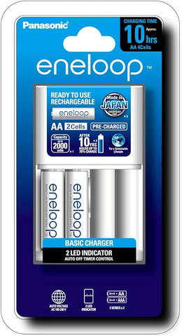 Panasonic Eneloop Pro 2550 mAh AA Rechargeable Batteries (4pcs with Regular Charger)
