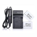 Smatree NB-10L 2Pack+Charger for Canon