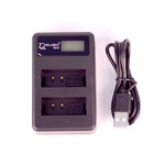 LP E10 Charger RUI LCD7 Dual Charger