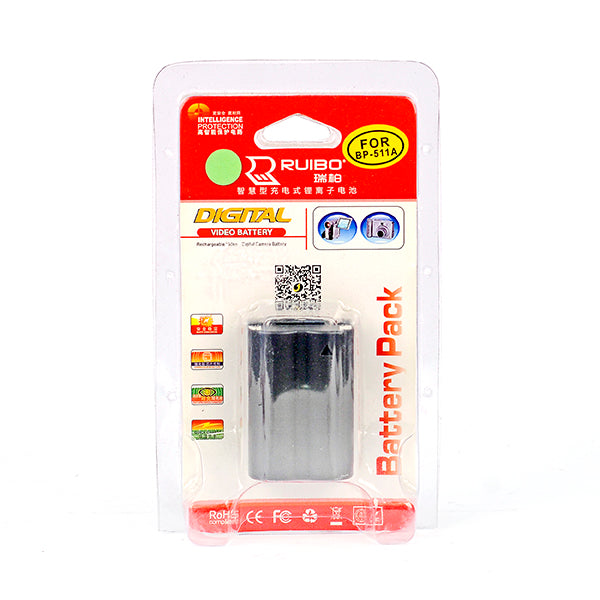 Ruibo BP-511 Battery for Canon EOS