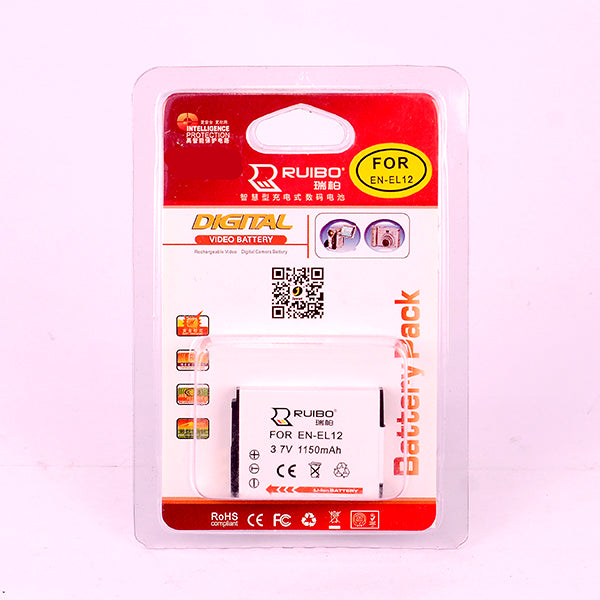 Ruibo EN-EL12 Battery for Nikon