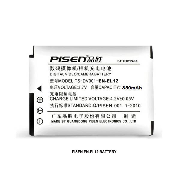 Pisen EN-EL12 Rechargeable Battery
