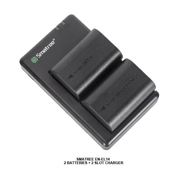 EN-EL14 Dual Pack + Dual Charger