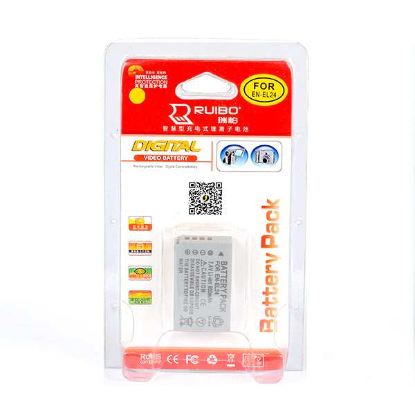 Ruibo EN-EL24 Battery for Nikon