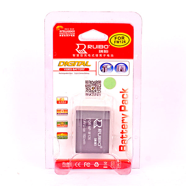 Ruibo NP-W126 Battery for Fujifilm