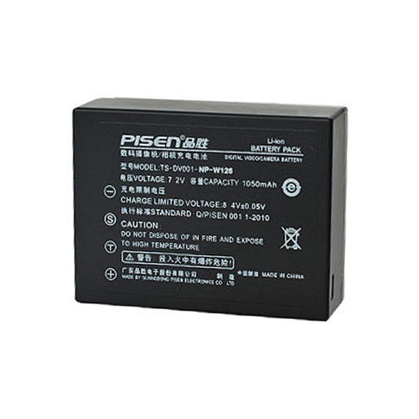 Pisen NP-W126 Battery for Fujifilm