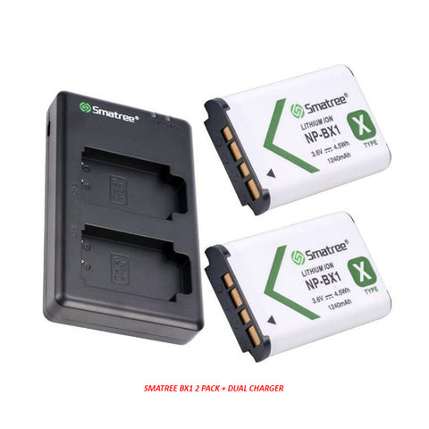 Sma BX1 2Pack+Dual Charger