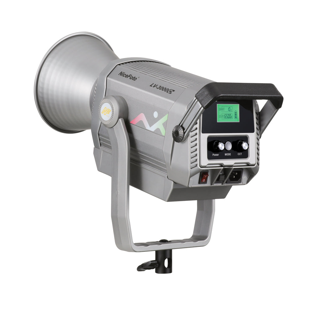 NiceFoto LV-3000C PRO 300W AC RGB Bi-Color LED Video Light