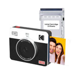 Kodak C300R Mini Shot 3 Retro White with 8pc Instant Print