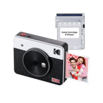 Kodak C300R Mini Shot 3 Retro White with 8pc Instant Print