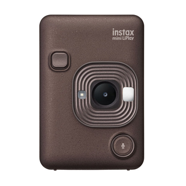 Fujifilm Instax Mini LiPlay Hybrid Instant Camera (Bronze) — alternate view