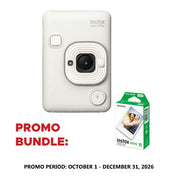 Fujifilm Instax Mini LiPlay Hybrid Instant Camera (White)
