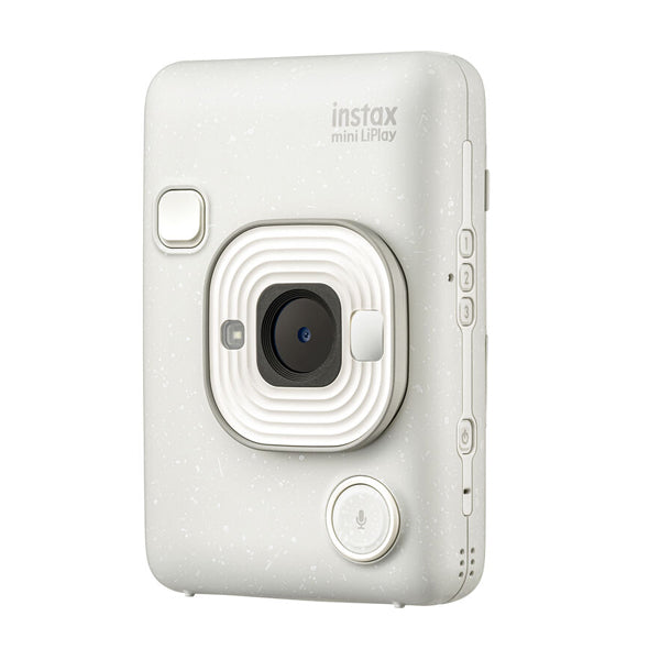 Fujifilm Instax Mini LiPlay Hybrid Instant Camera (White)