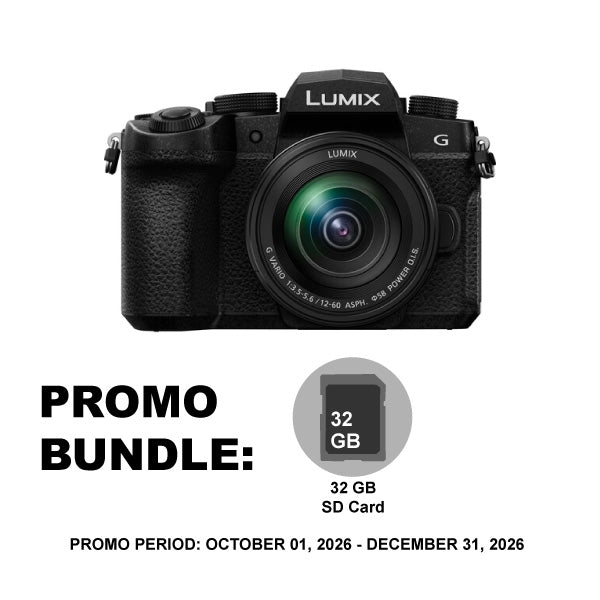 Lumix G97 Mirrorless Camera with 12-60mm F3.5-5.6 Lens (Black)
