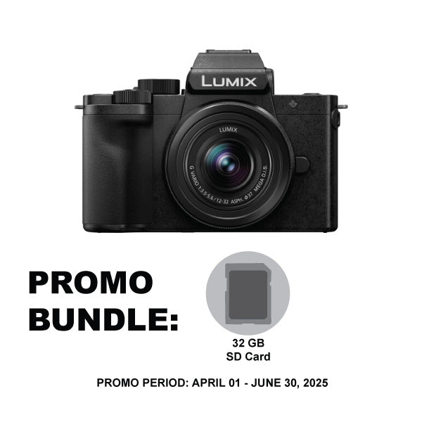 Panasonic Lumix G100 Mirrorless Camera with 12-32mm Lens Panasonic Lumix G100 Mirrorless Camera with 12-32mm Lens