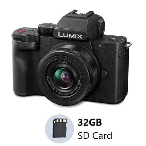 Panasonic Lumix G100 Mirrorless Camera with 12-32mm Lens