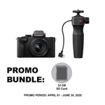 Panasonic Lumix G100 Mirrorless Camera with 12-32mm Lens + Grip