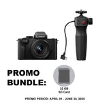 Panasonic Lumix G100 Mirrorless Camera with 12-32mm Lens + Grip