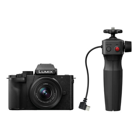 Panasonic Lumix G100 Mirrorless Camera with 12-32mm Lens + Grip