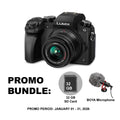 Panasonic Lumix G7 Mirrorless Camera with 14-42mm Lens Black