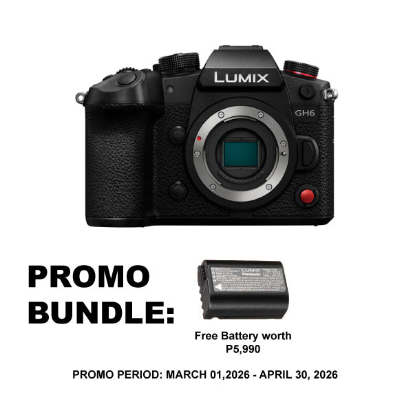 Panasonic Lumix GH6 Mirrorless Camera