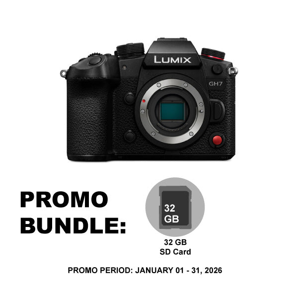 Lumix GH7 Body + 32GB