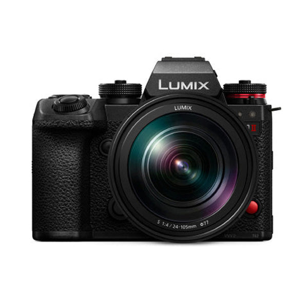 Lumix S1 II Mirrorless Camera with Lumix S 24-105mm F4 Macro OIS Lens — alternate view