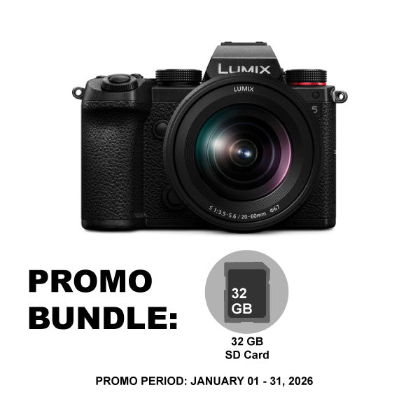 Panasonic Lumix S5 Mirrorless Camera with 20-60mm Lens