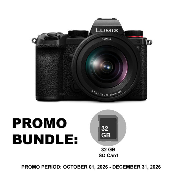 Panasonic Lumix S5 Mirrorless Camera with 20-60mm Lens