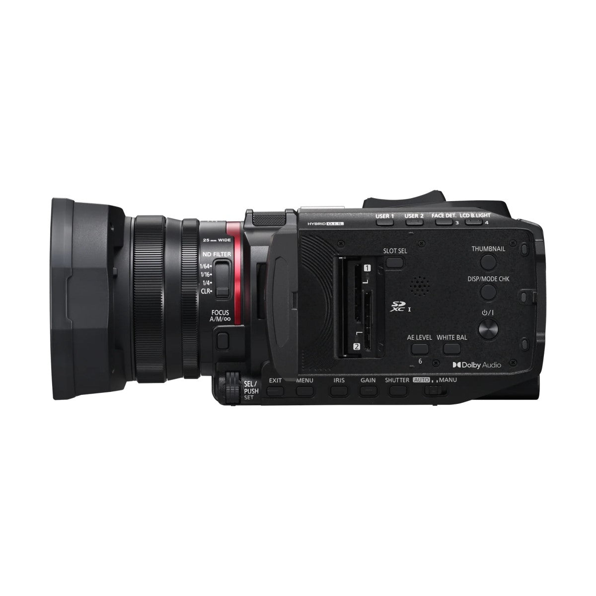 Panasonic HC-X1200 UHD 4K HDMI Camcorder with 24x Zoom