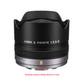 LUMIX G 8mm F3.5 Fisheye