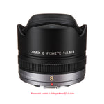 Lumix G FishEye 8mm F3.5