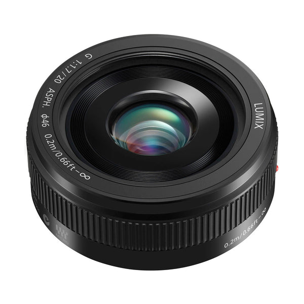 Panasonic Lumix G 20mm F1.7 II ASPH. Lens (Black) – Camerahaus