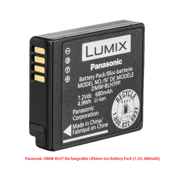 LUMIX DMW-BLH7 Battery for GX850/GF10/LX Series