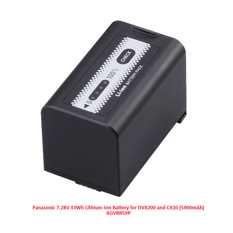 Panasonic AG-VBR59 Battery for AC30/CX350