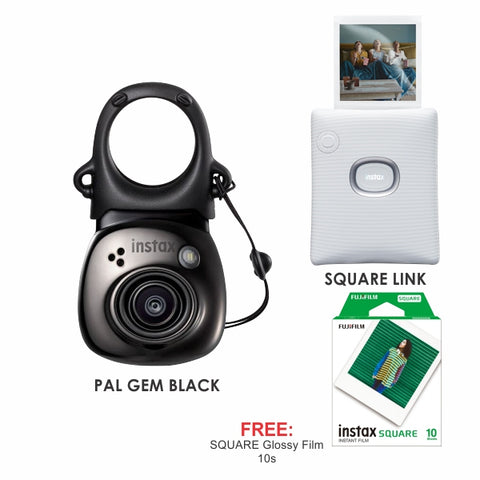 PAL GEM BLACK + SQUARE LINK + SQUARE FILM (10s)