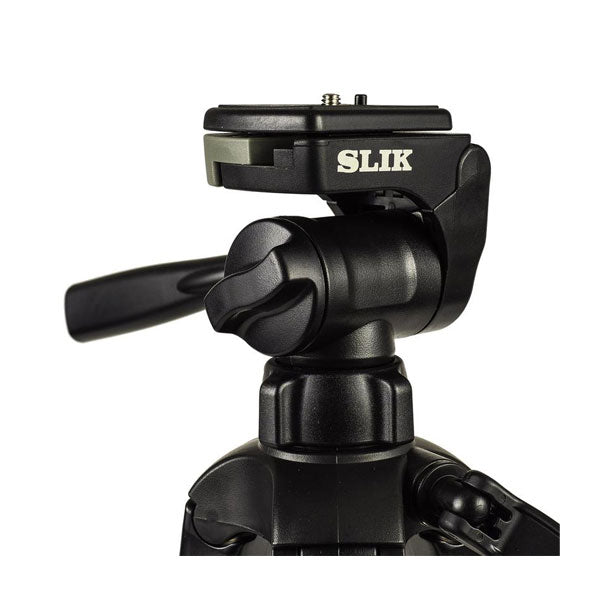 SLIK U9000 Tripod with 3-Way Head + Bubble Level