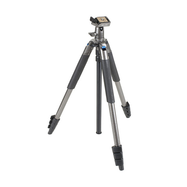 SLIK S-POLE ⅱ & PRO-MINI ⅲ & SBH-100 Slik Mini Pro III Tripod with SBH-100 Ball Head – Compact & Sturdy