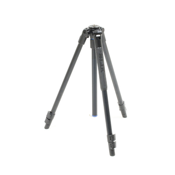 SLIK PRO AL-323 Tripod (3-Way Head, Flip Lock Carbon)