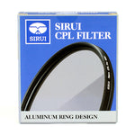 SIRUI CPL Filter Circular 2.2 Inches 77mm Multi-layer Nano Coating, Ultra-thin Contrast, Reflection Removal