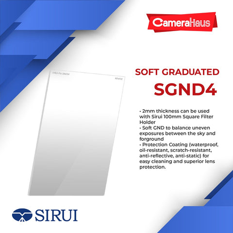 Square Filter  Soft Graduated SGND4 150mm