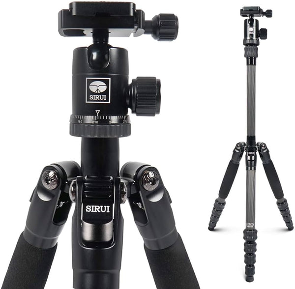 SIRUI Carbon Fiber Travel 5C Tripod with Ball Head and Arca Swiss Plate