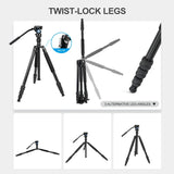 SIRUI Traveler VA  Carbon Fiber/ Aluminum Tripod