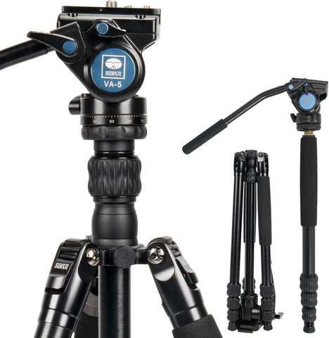 SIRUI Traveler VA  Carbon Fiber/ Aluminum Tripod