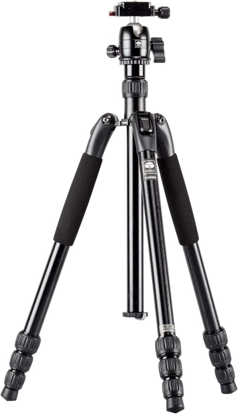Sirui T-004SK + B-00K Tripod Kit (Black)
